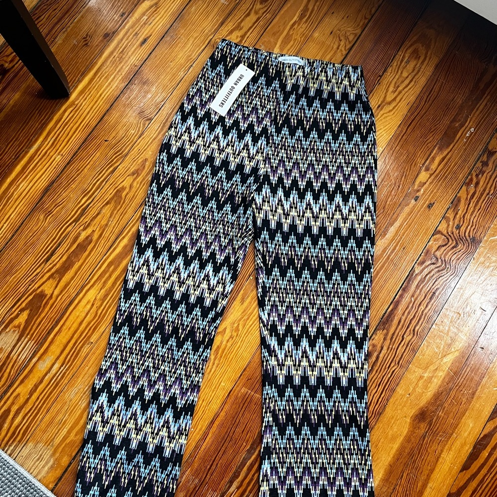 70s flare patterned Urban Outfitters pants NWT